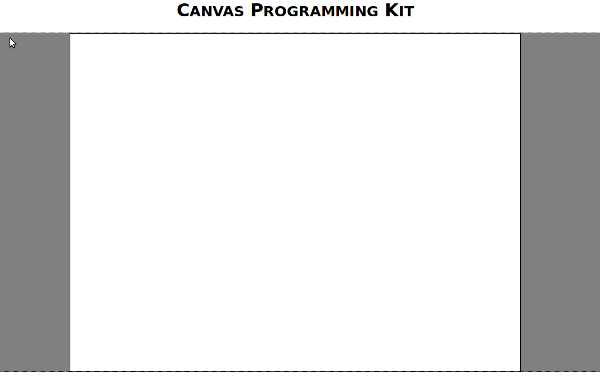 L'affichage initial du kit