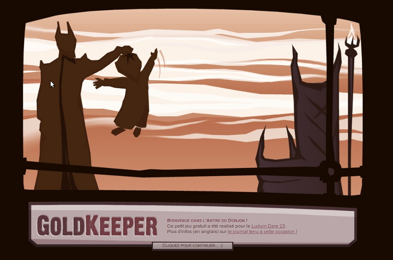 Capture d'écran de Goldkeeper