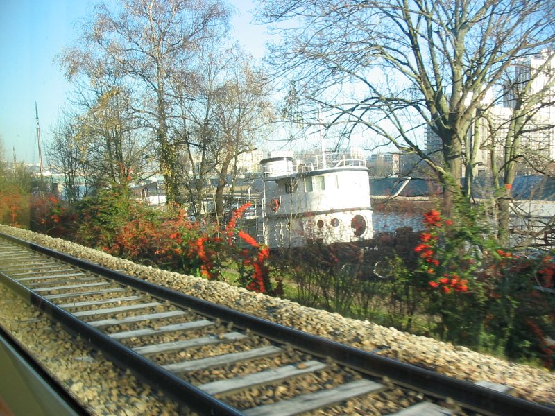 Le long de la Seine, en tramway